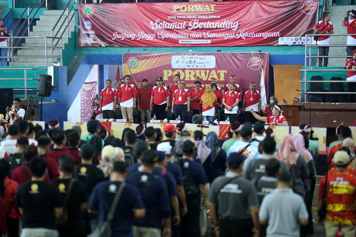 Ada Porwat Jatim di Kota Madiun, Dibuka Wali Kota, Diikuti 1.000 Peserta