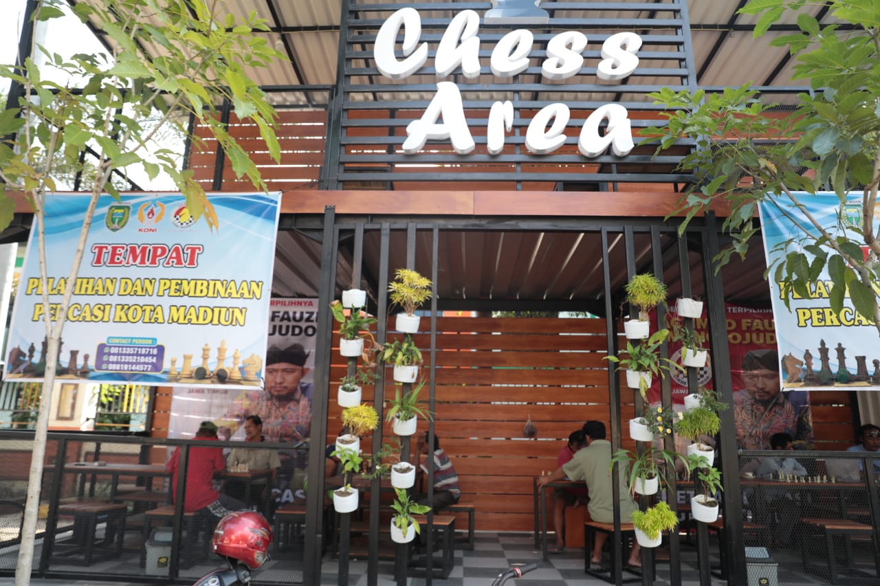Foto 3 dari 6: Chess Area Abdurrahman Saleh Mulai Difungsikan, Percasi Siapkan Event Jaring Bibit Atlet Berbakat