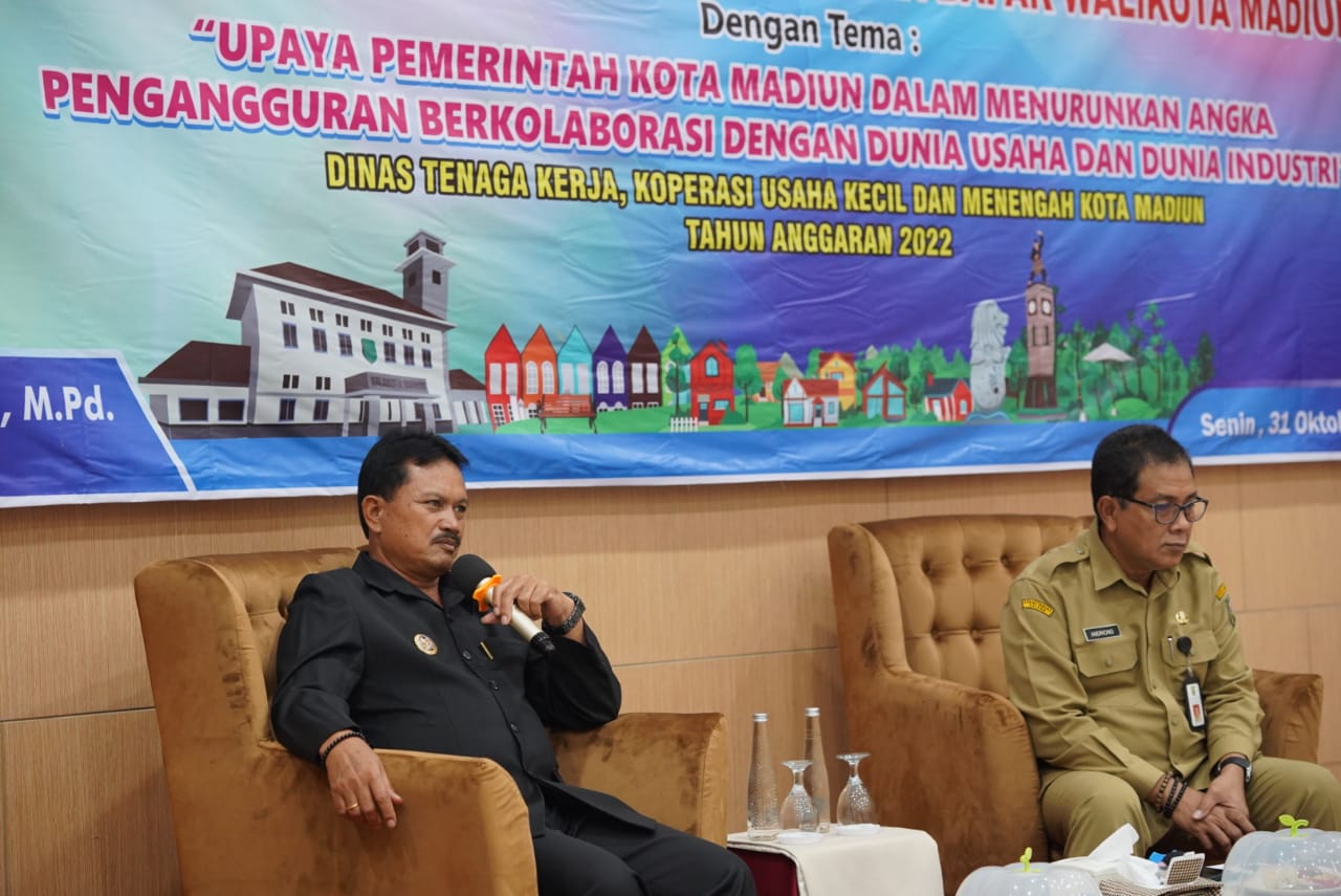 Gelar Dialog Ketenagakerjaan, Wali Kota Ajak Atasi Pengangguran Di Kota Pendekar