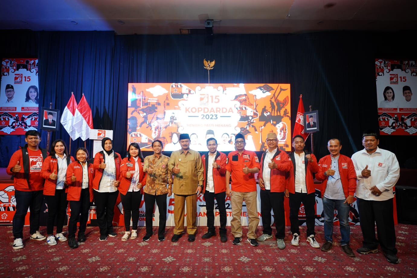 Foto 8 dari 8: Hadiri Kopdarda PSI, Wali Kota Pesan Jaga Solidaritas Organisasi