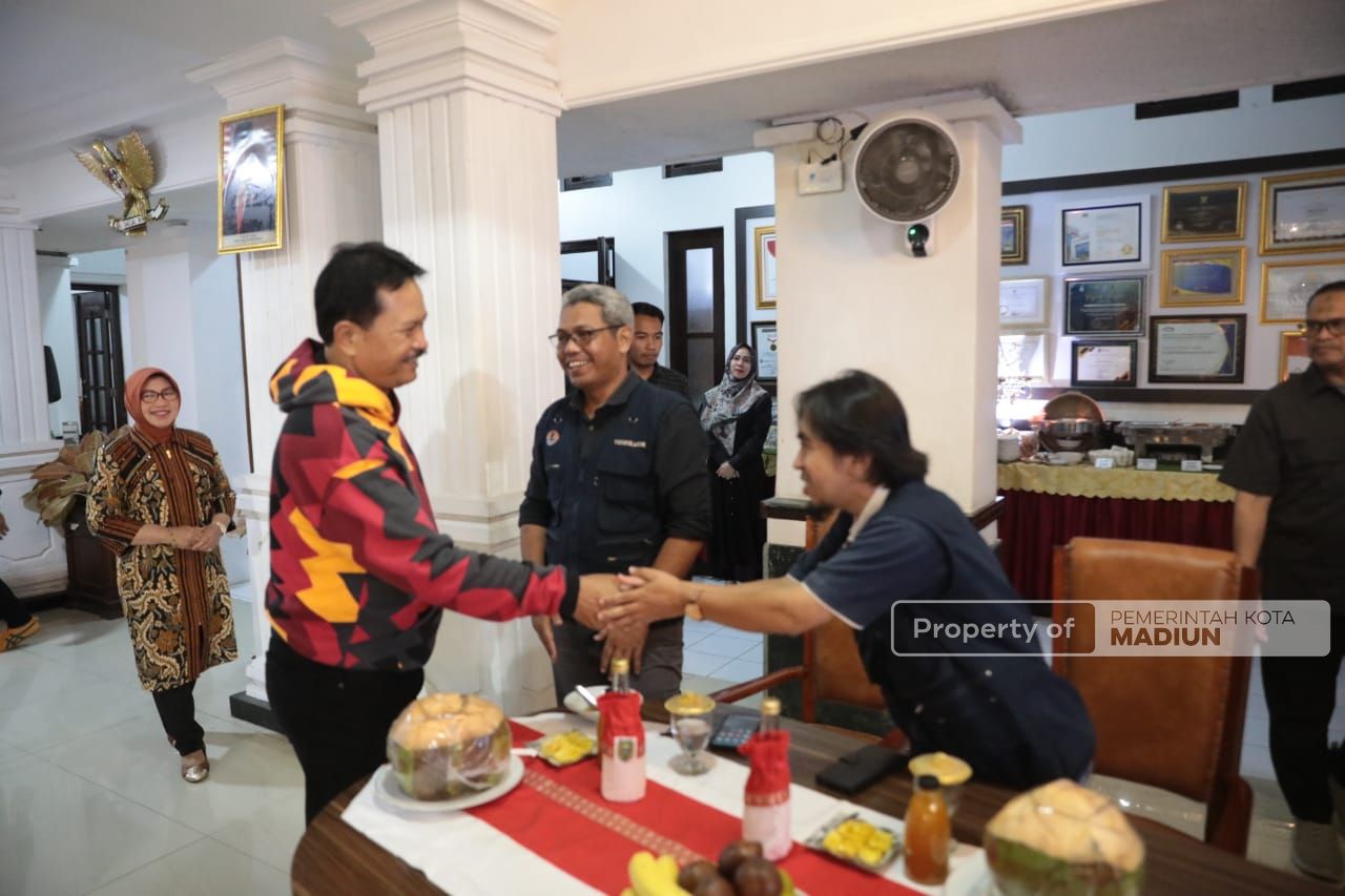 Foto 6 dari 13: Sambut Tim Verifikator Proklim, Wali Kota Optimis Kota Madiun Dapat Penghargaan Lagi