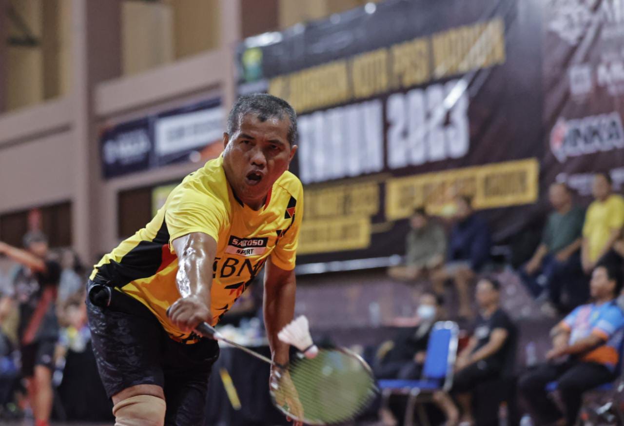 Foto 2 dari 9: Diikuti 358 Pemain, Kejurkot PBSI Sajikan Pertandingan Seru Lagi Menarik