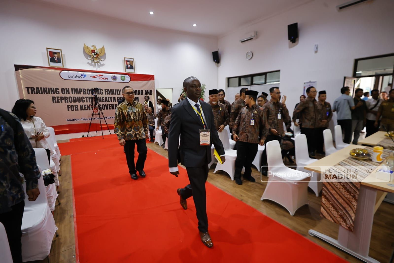 Foto 9 dari 9: Lawatan Delegasi Kenya dan Bangladesh di Kota Madiun Dimulai, Wali Kota Siap Berikan Pelayanan Terbaik