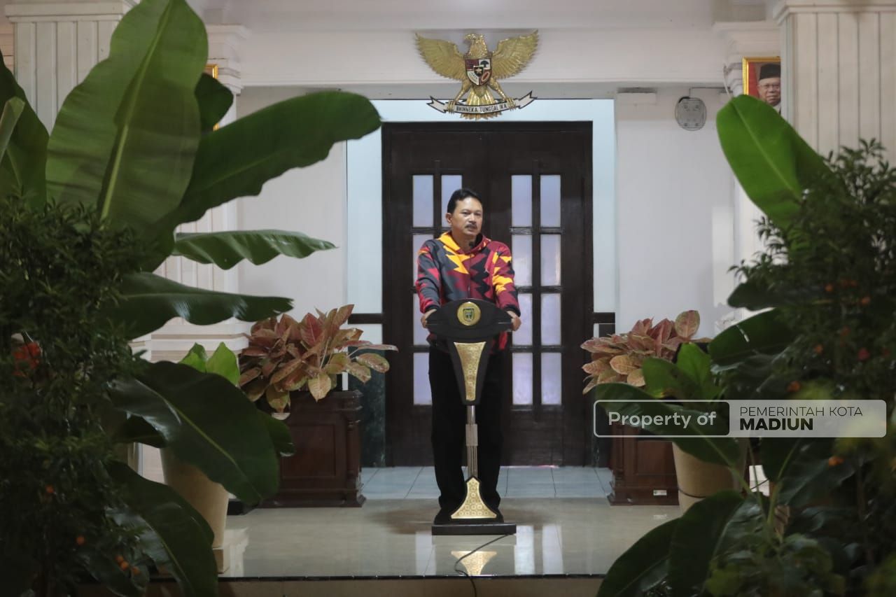 Foto 10 dari 13: Sambut Tim Verifikator Proklim, Wali Kota Optimis Kota Madiun Dapat Penghargaan Lagi