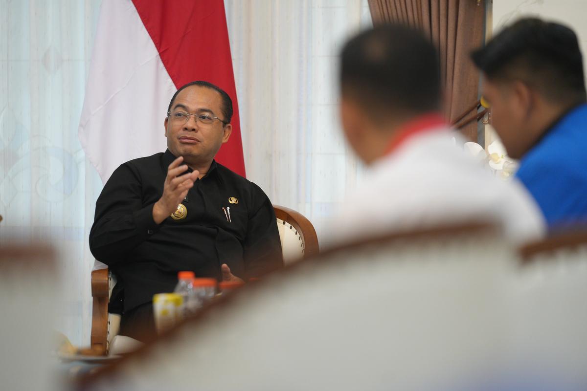 Foto 3 dari 7: Ingin Gelar Deklarasi Damai, Cipayung Plus Madiun Audiensi Dengan Pj Wali Kota