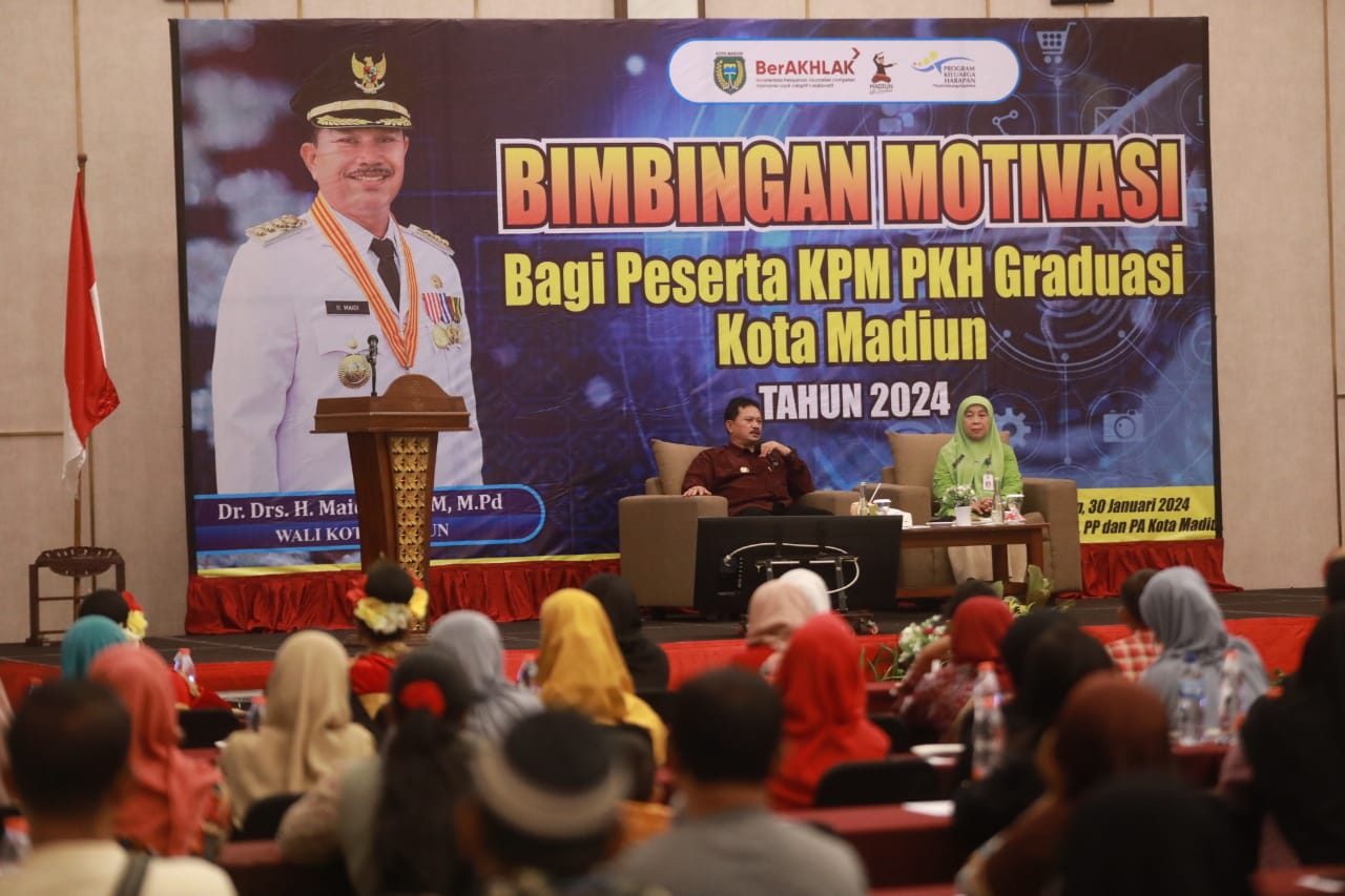 Foto 1 dari 9: Sudah Graduasi, Wali Kota Beri Motivasi Ratusan KPM PKH Agar Lebih Maju