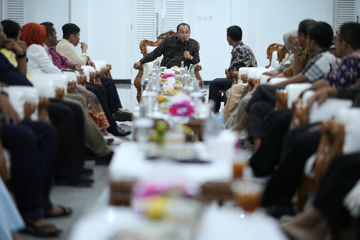Foto utama berita: Gelar Rakor Bersama Dinas PUPR, Pj Wali Kota  Harap Pembangunan Berjalan Optimal