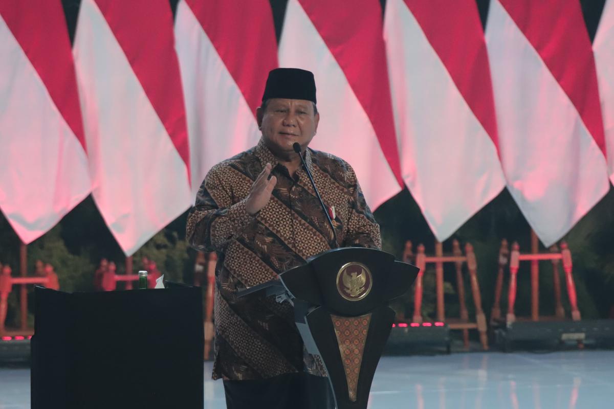Foto 1 dari 8: Hadiri Rakornas Pemerintah Pusat Dan Daerah, Pj Wali Kota Terima Arahan Presiden Prabowo