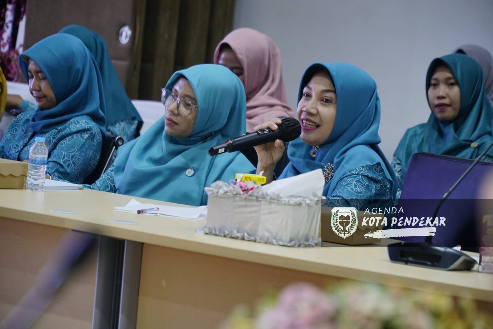 Foto 7 dari 17: Tingkatkan Peran Perempuan Dalam Ketahanan Keluarga, Diskominfo Gelar Sarasehan Bersama Ketua TP PKK Dan Influencer
