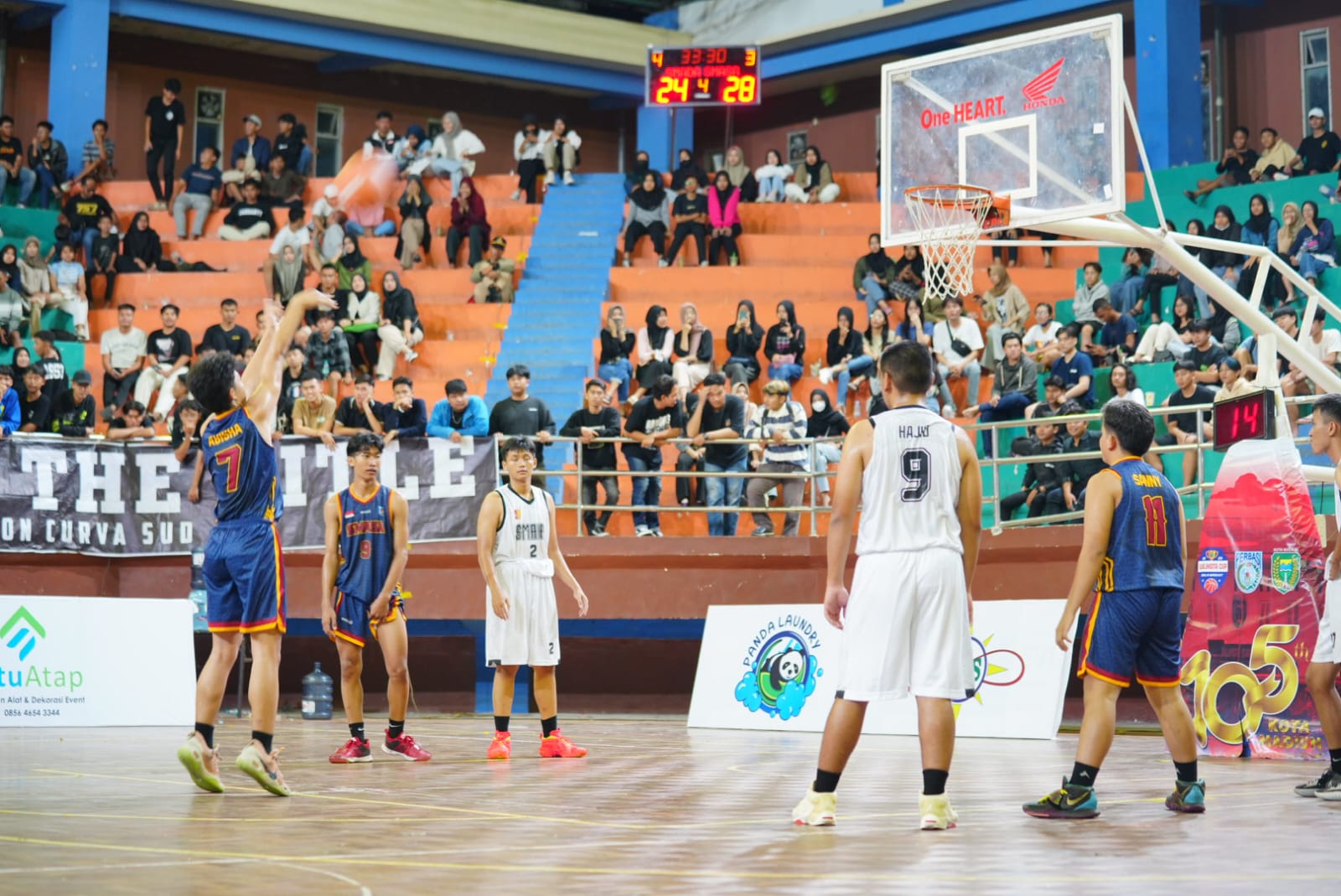 Foto 3 dari 7: Tutup Turnament Bola Basket Walikota Cup, Wali Kota Apresiasi Tim Tampil Suportif