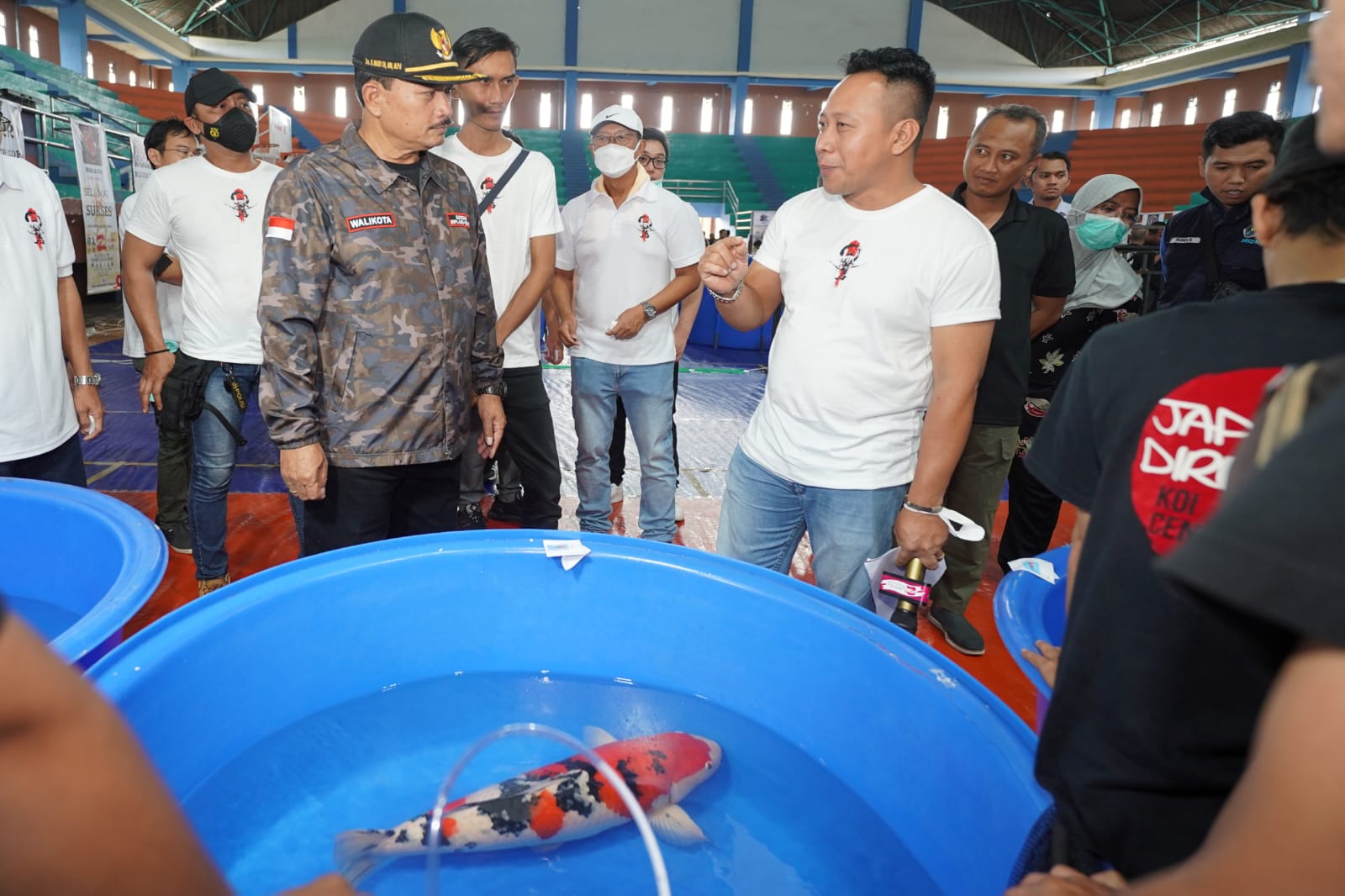 Foto 9 dari 10: Buka Wali Kota Cup Pendekar Koi Show, Wali Kota Buka Pintu Lebar-lebar Event di Kota Pendekar