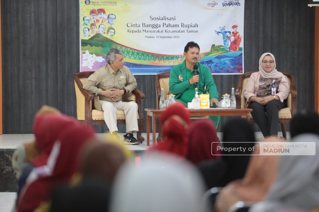 Sosialisasi Cinta, Bangga, dan Paham Rupiah, Wali Kota Ajak Masyarakat Bijak dalam Menggunakan Uang