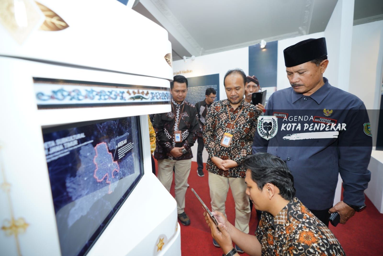 Foto 3 dari 7: Buka Pameran Permusiuman Mahabandhana, Wali Kota Dekatkan Sejarah Mataraman Kepada Generasi Muda