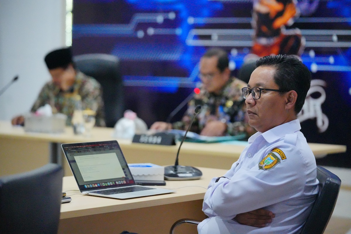 Foto 3 dari 8: Jalani Evaluasi, Wali Kota Harap Nilai Indeks SPBE Kota Madiun Terus Meningkat