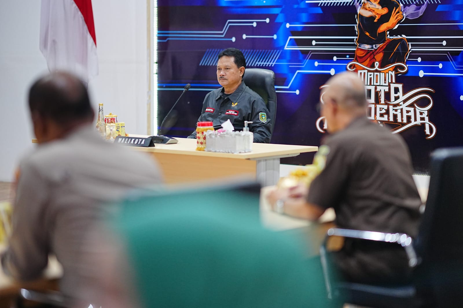 Foto 2 dari 10: Gelar Rakor Bersama Forkopimda, Wali Kota Komitmen Optimalkan PAD