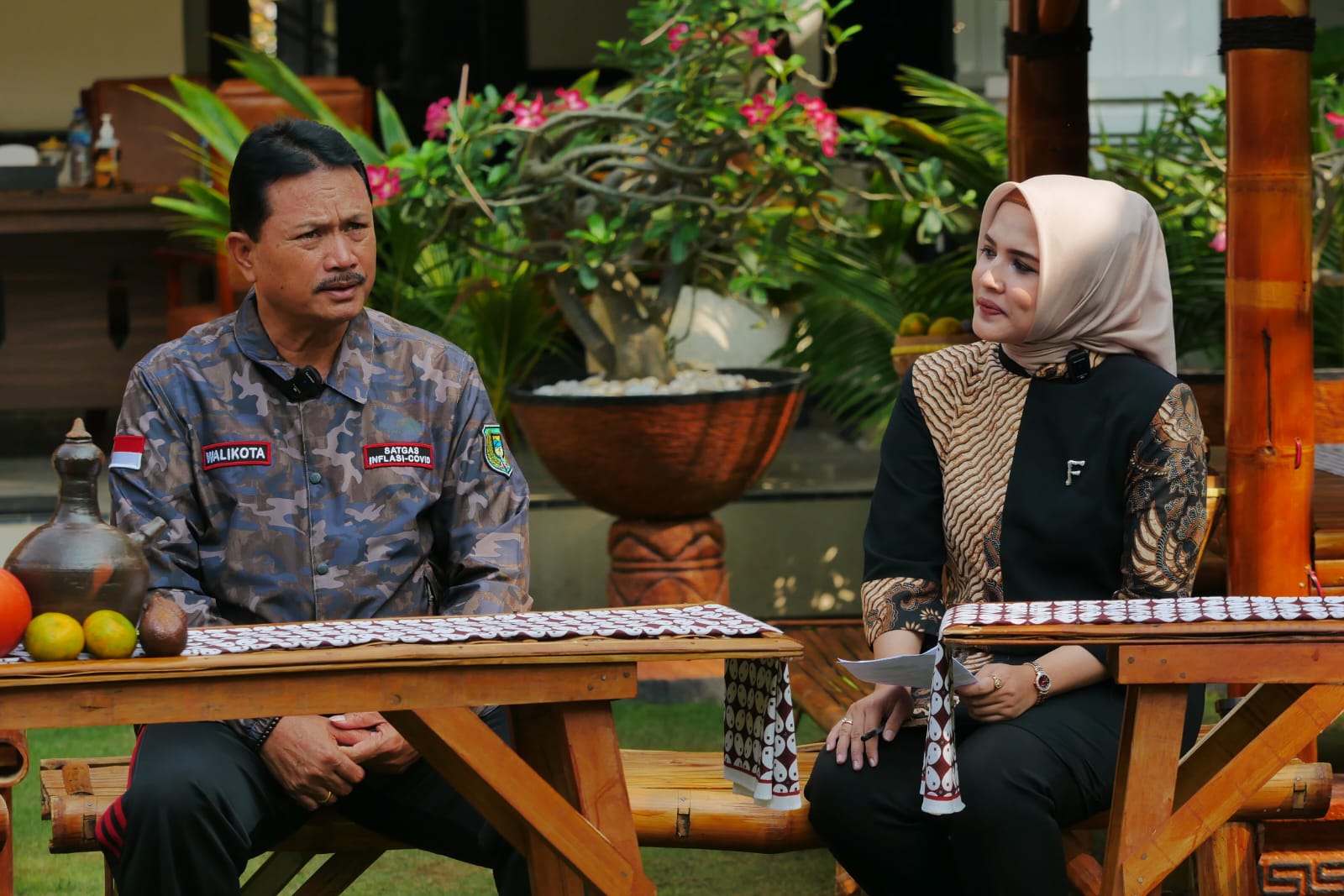 Jadi Narsum Talkshow Cukai, Wali Kota Ajak Masyarakat Taat Aturan Cukai