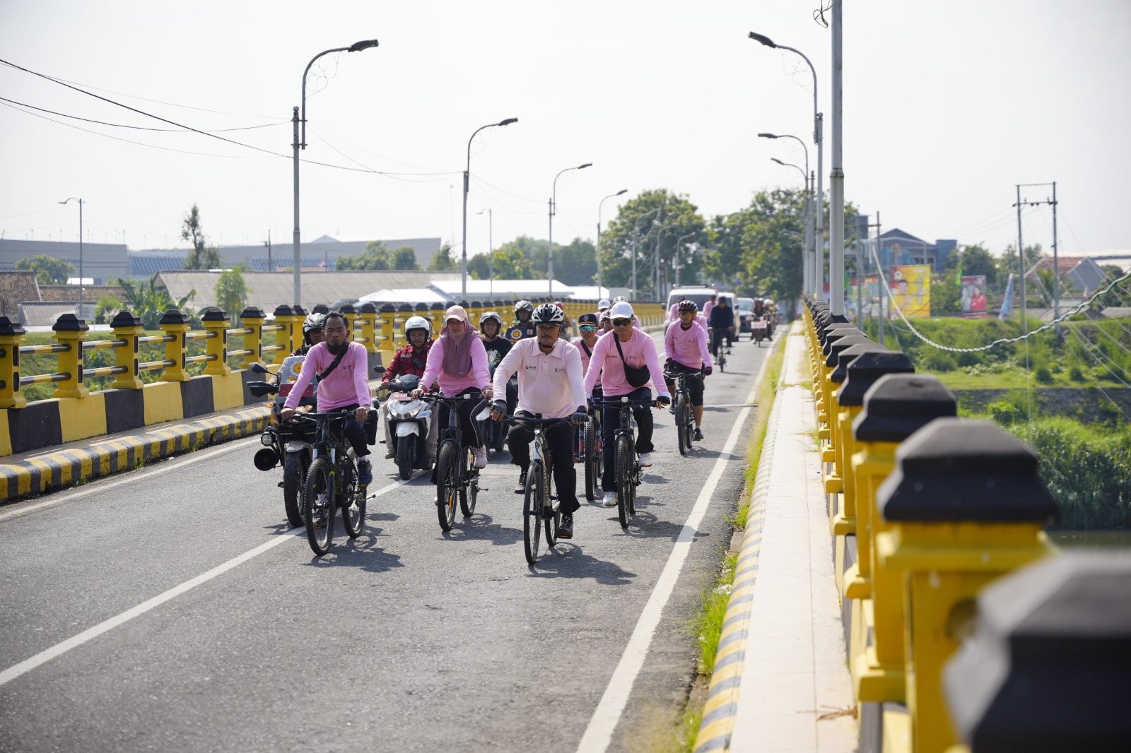 Foto 5 dari 7: Gowes Pagi, Wali Kota Resmikan Sejumlah Proyek Strategis Pemkot Madiun