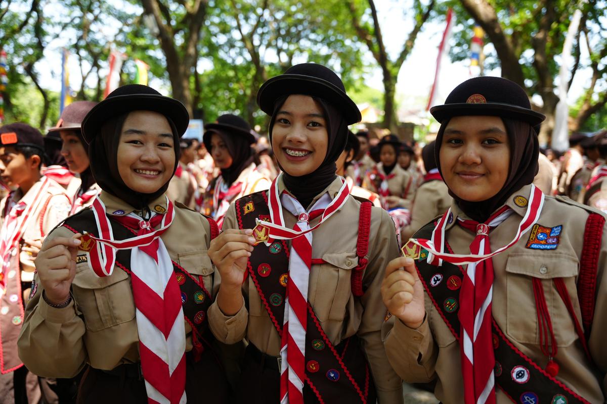 Foto 6 dari 8: Bentuk Karakter Generasi Muda Dengan Semangat Pramuka Garuda