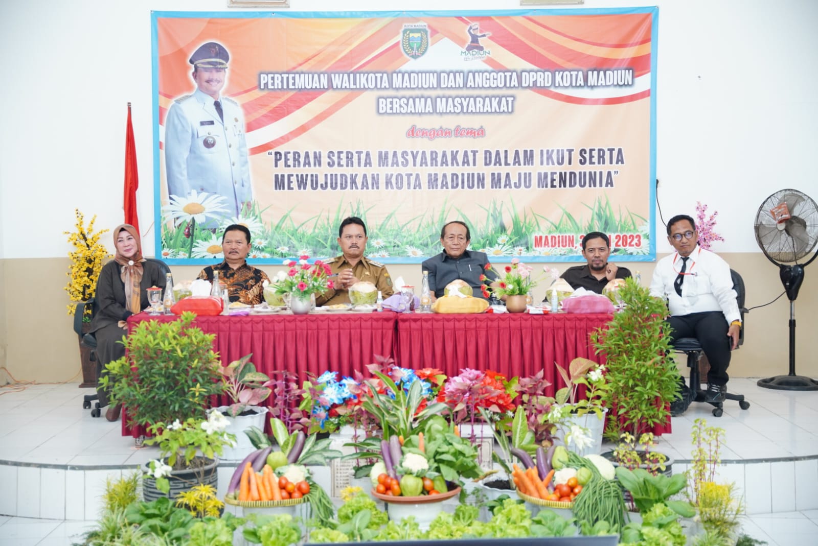 Sambang Warga Demangan, Wali Kota Paparkan Upaya Pembangunan Kota