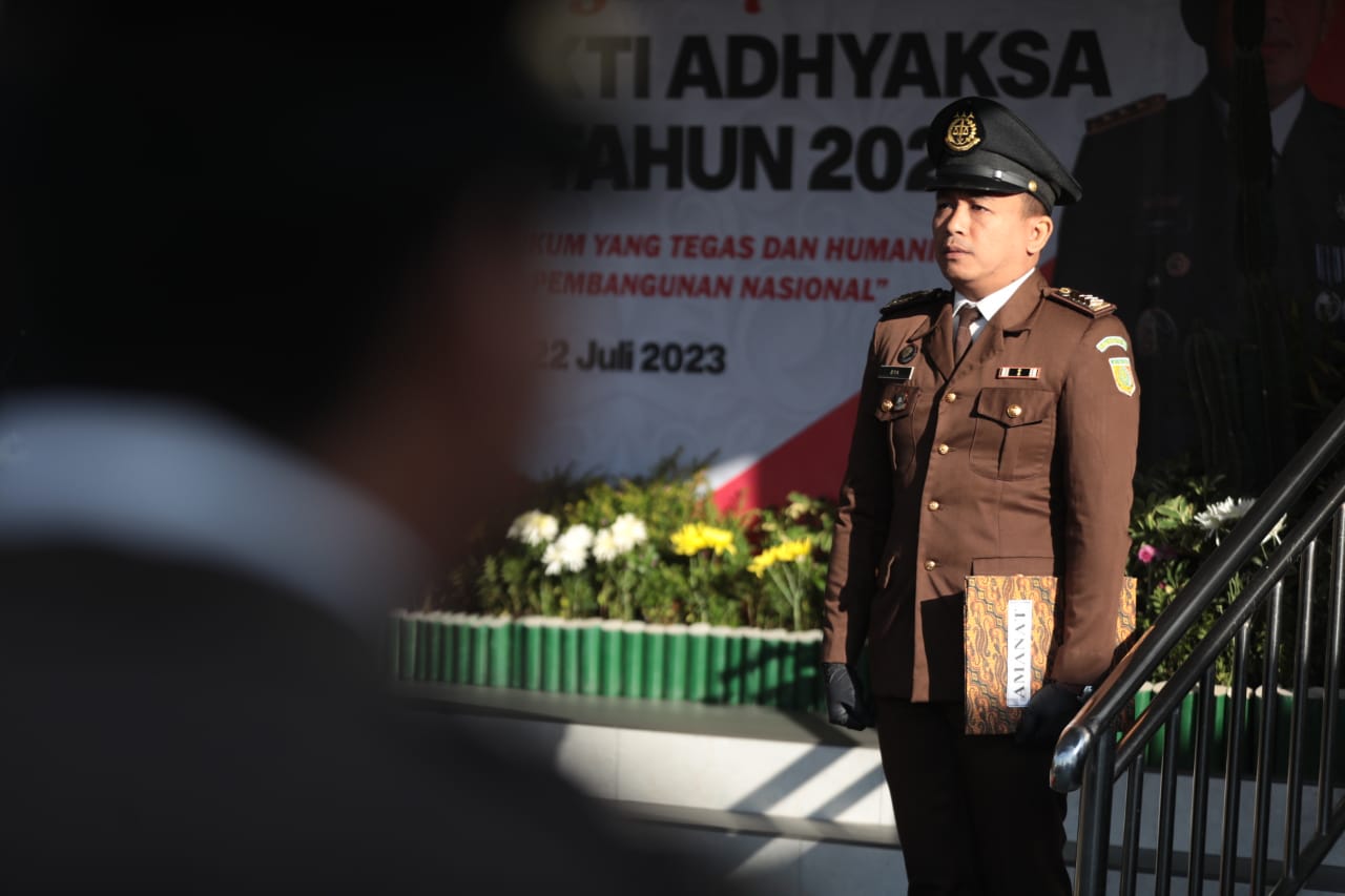 Foto 5 dari 7: Peringati Hari Bhakti Adhyaksa ke-63, Kajari Harap Penegakan Hukum yang Tegas dan Humanis