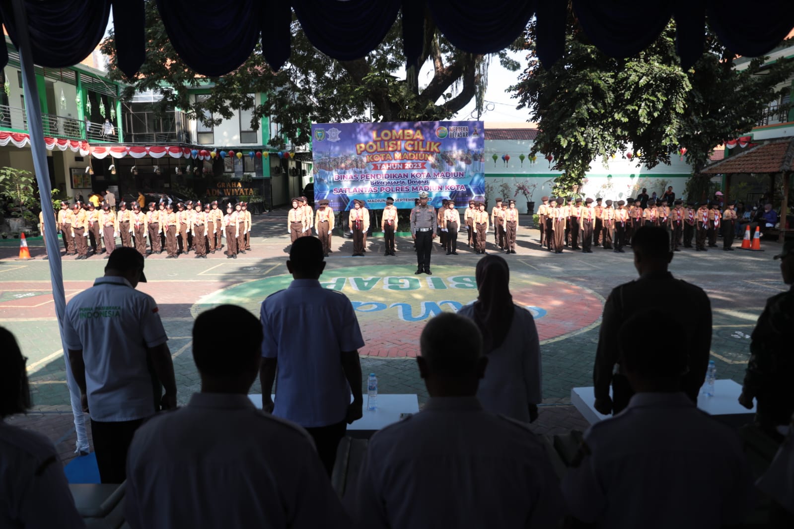 Foto 8 dari 13: Keluar Sebagai Juara Pertama, Regu Pocil dari Kartoharjo Berhak Maju Wakili Kota Madiun di Tingkat Provinsi