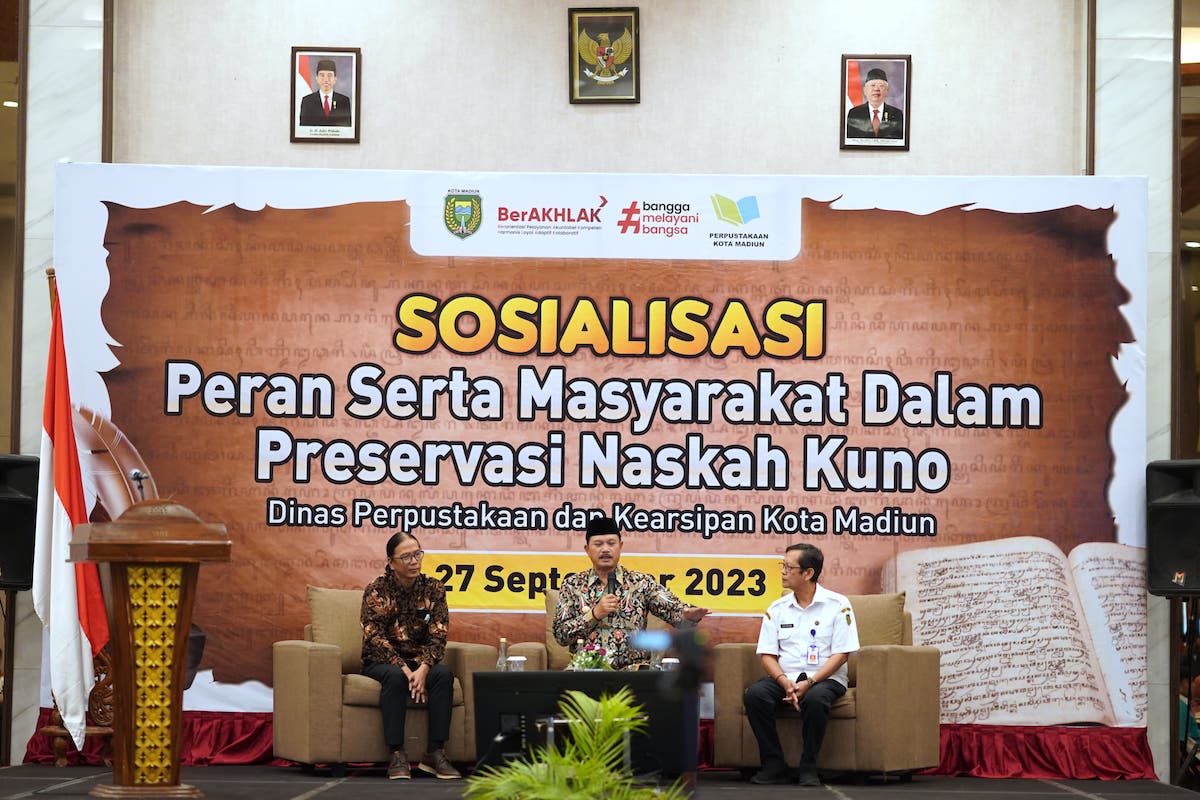 Foto utama berita: Sosialisasi Naskah Kuno, Wali Kota Maidi Juga Beri Apresiasi atas Kontribusi Masyarakat