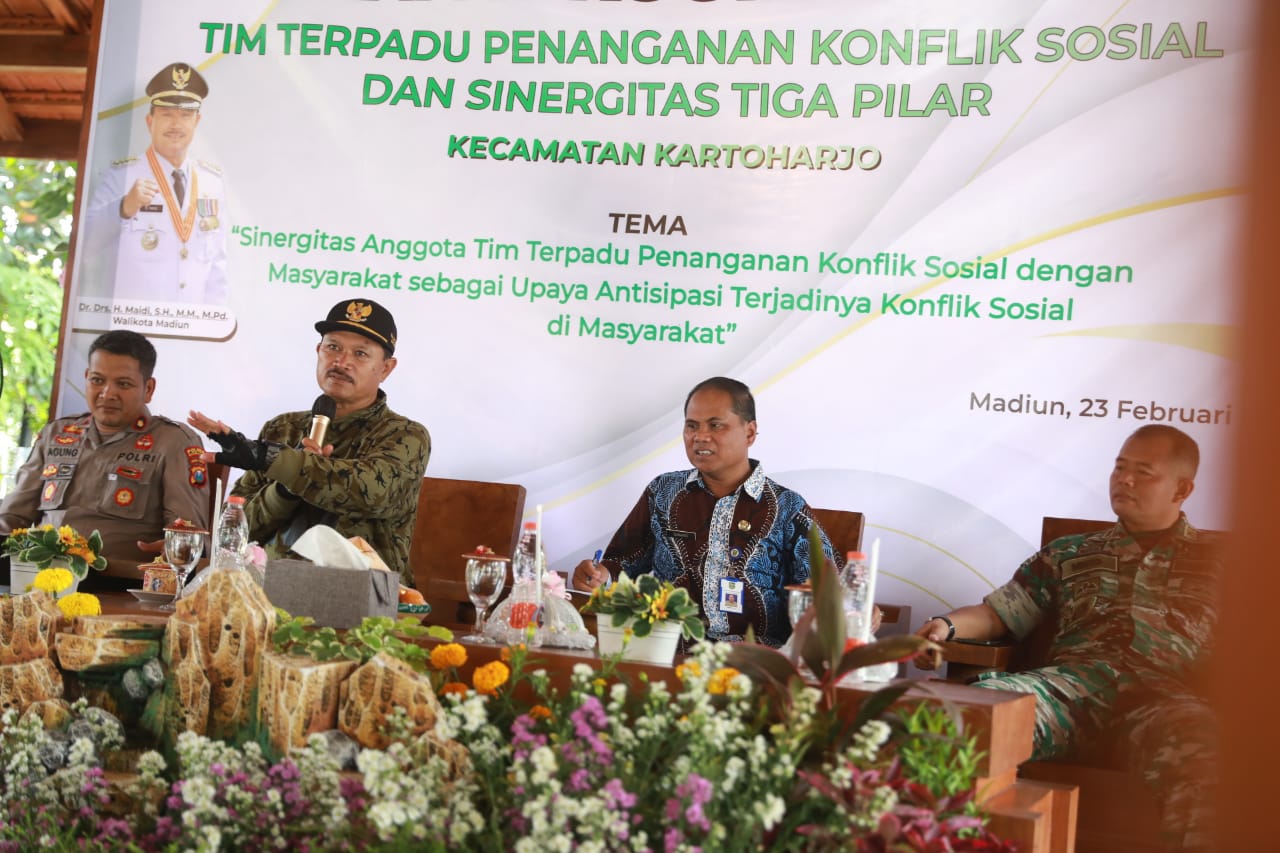 Foto 6 dari 8: Antisipasi Konflik Sosial, Wali Kota Beri Arahan Dalam Rakor Tim Terpadu Tiga Pilar