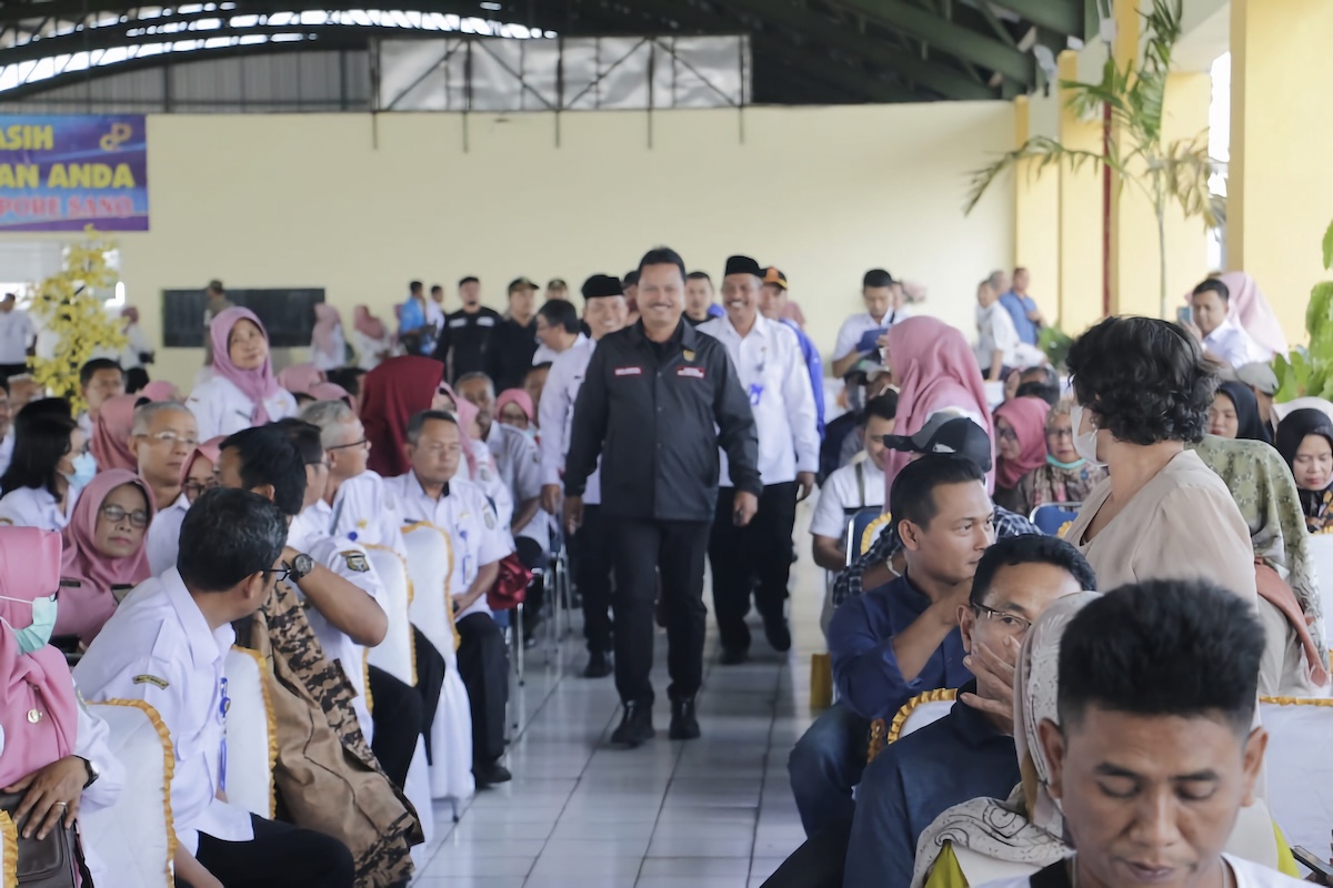 Foto 4 dari 12: Launching E-Retribusi Bagi Pedagang di PBM, Wali Kota Harap Tak Ada Kebocoran Retribusi