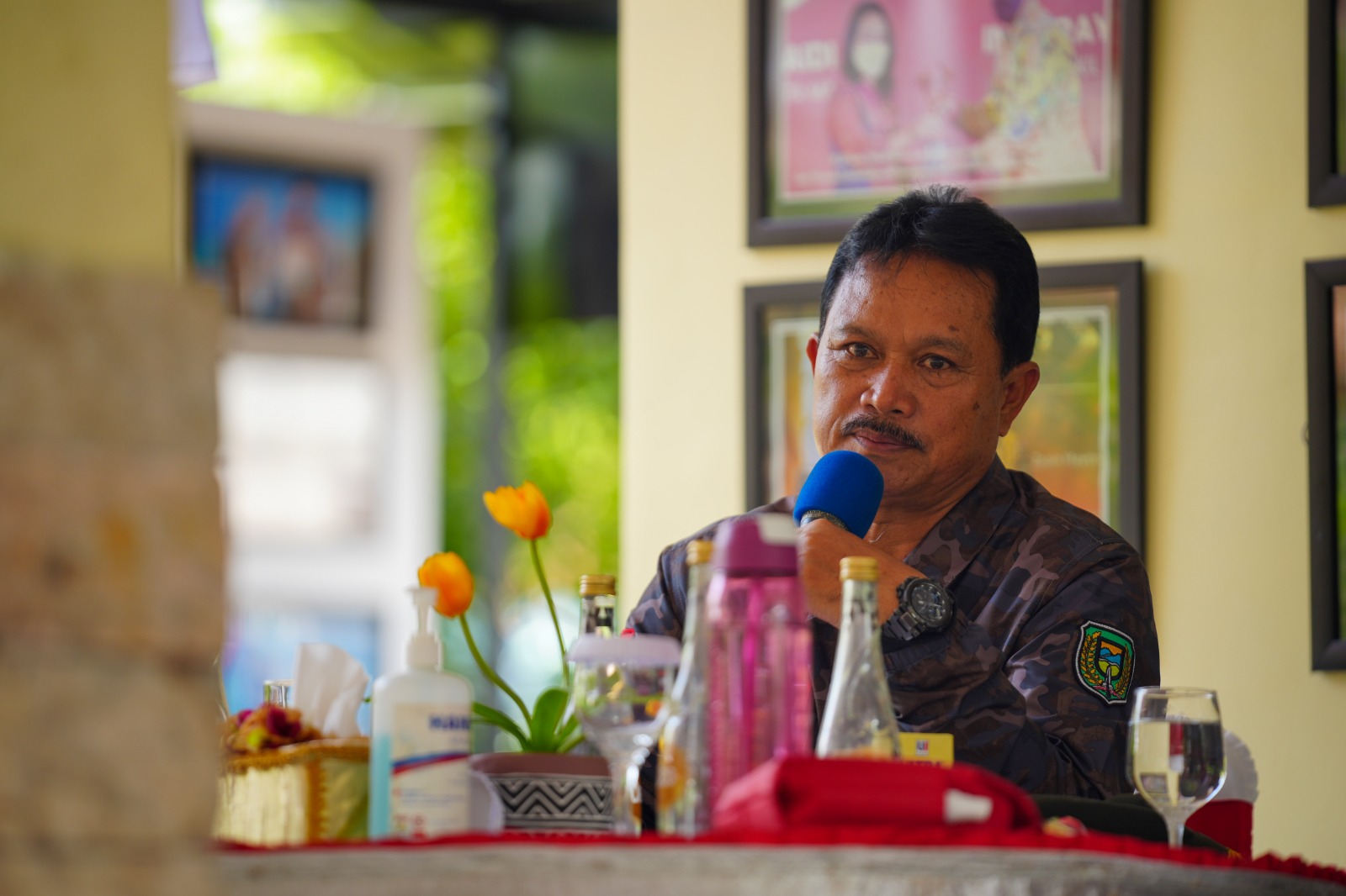 Foto 4 dari 10: Silaturahmi dengan Perguruan Pencak Silat, Wali Kota Ingin Kemas Pencak Silat dalam Paket Wisata
