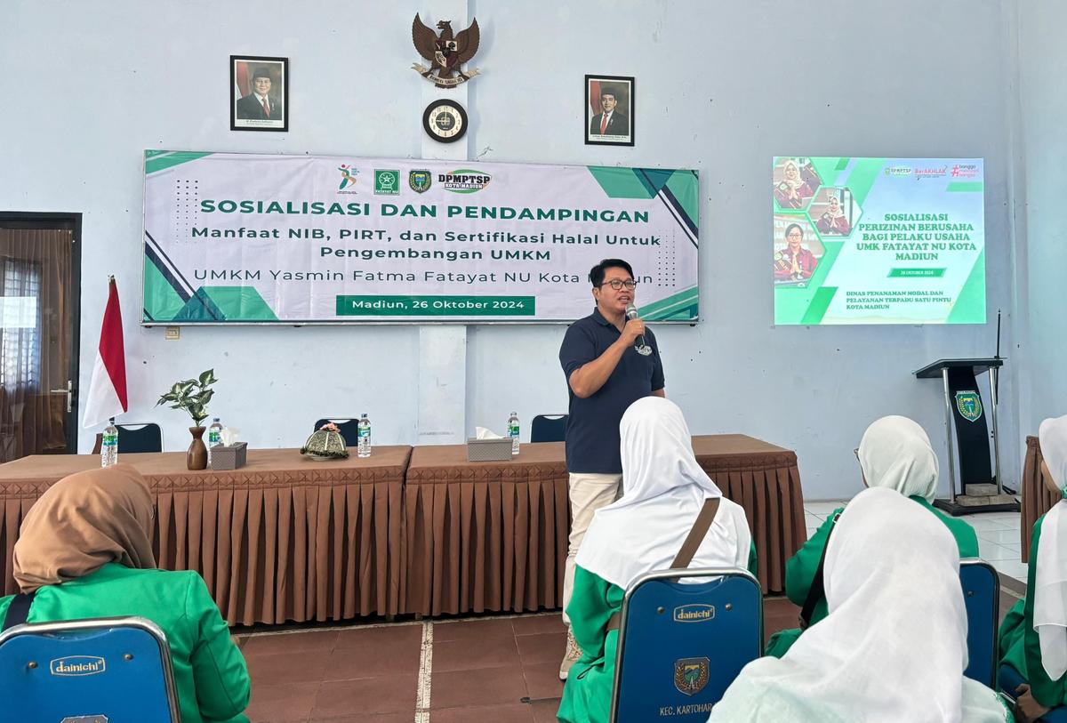 Foto 1 dari 9: Fasilitasi Perizinan Berusaha DPMPTSP Sambangi Paguyuban UMKM