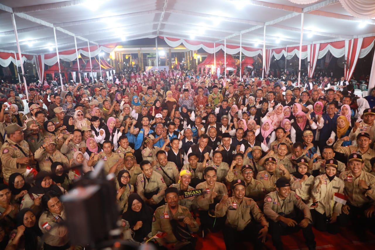 Foto 17 dari 19: Dampingi Gubernur Jatim, Wali Kota Hadiri Sapa Pilar Kesejahteraan Sosial