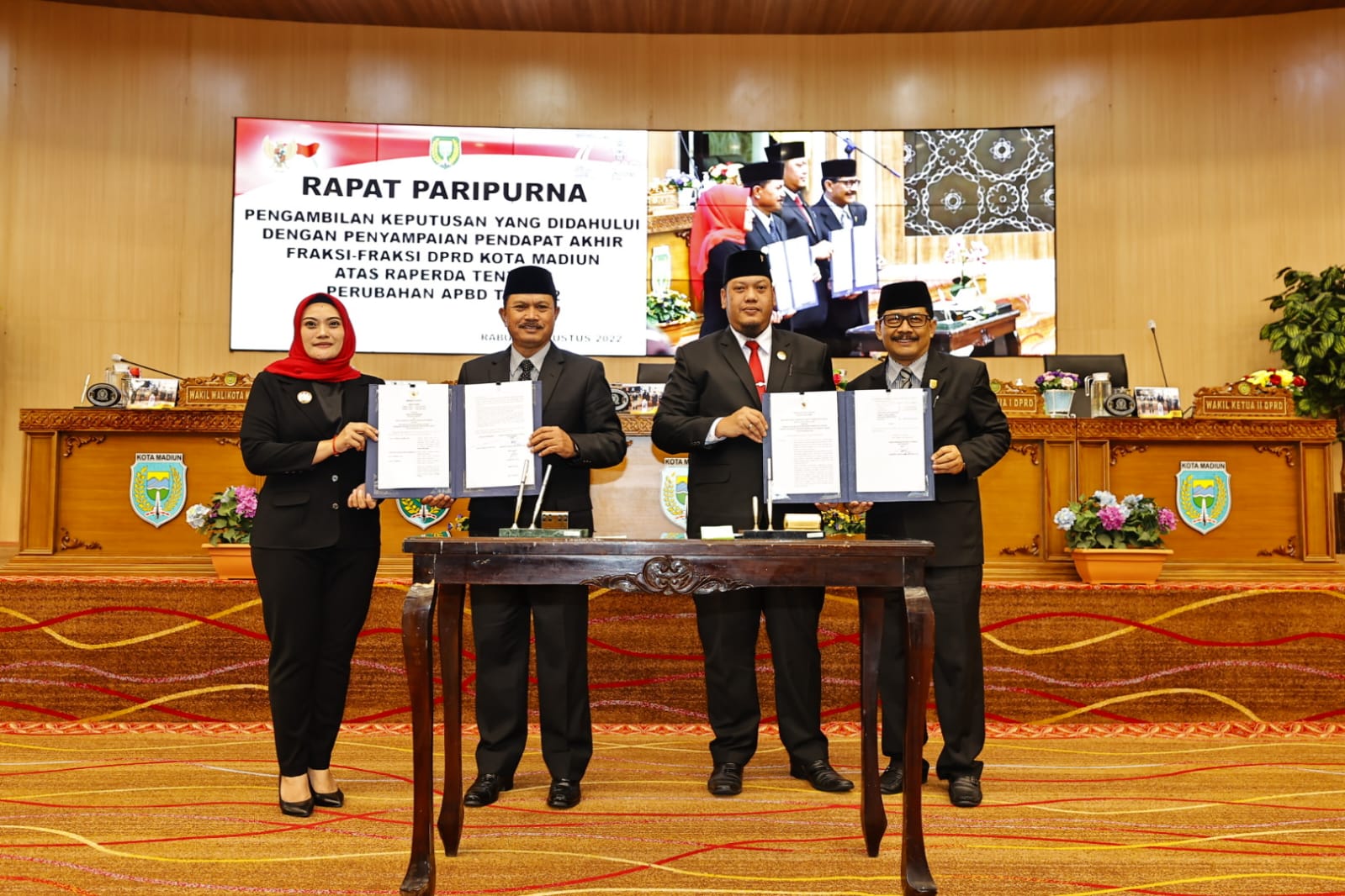 Disetujui DPRD, Pemkot Madiun Segera Laksanakan P-APBD 2022