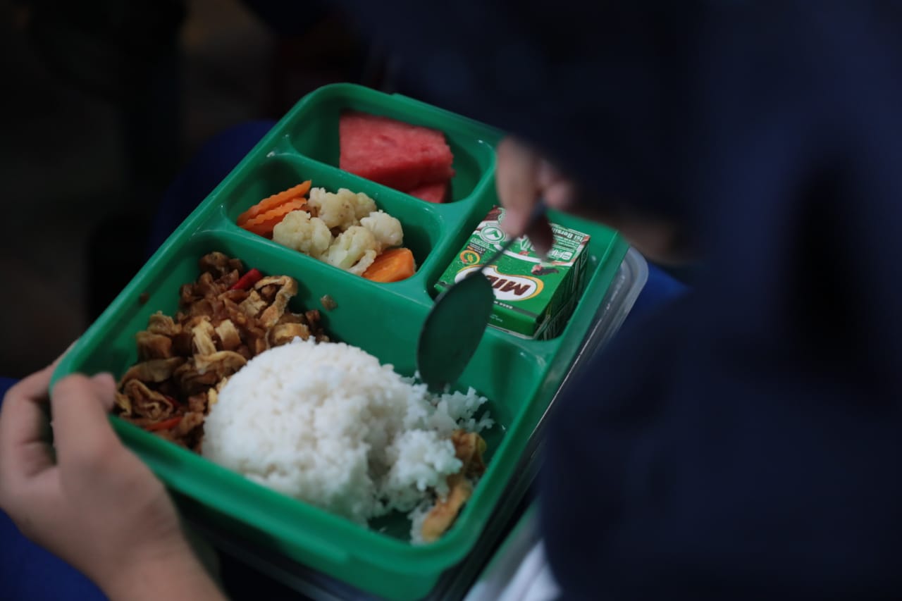 Foto 2 dari 12: Gerakan Aksi Bergizi di Sekolah Jadi Upaya Tekan Stunting dan Sosialisasi Kesehatan Pada Remaja