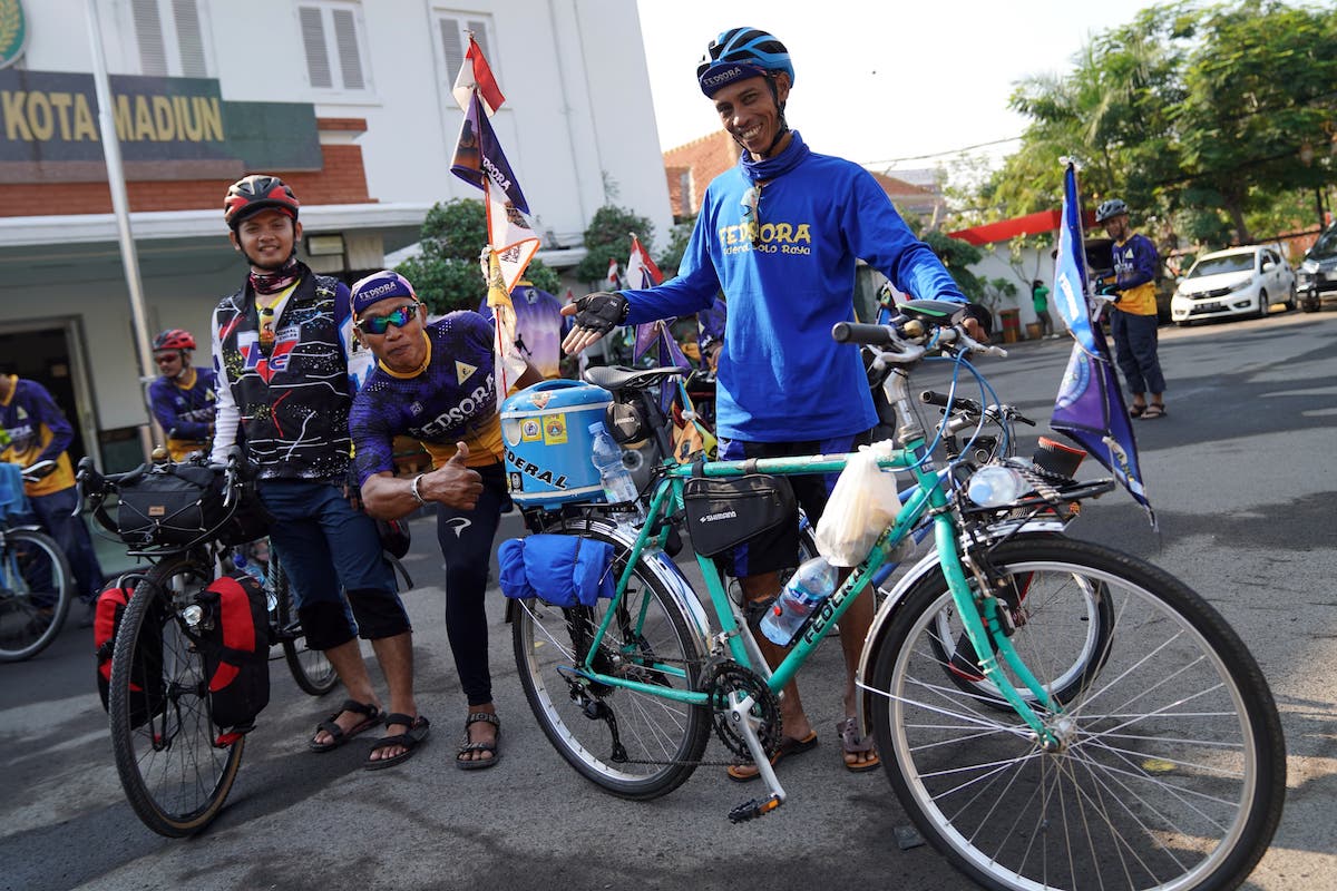 Gowes ke Kota Madiun, Komunitas Federal Solo Raya Terkesan dan Ingin Datang Lagi
