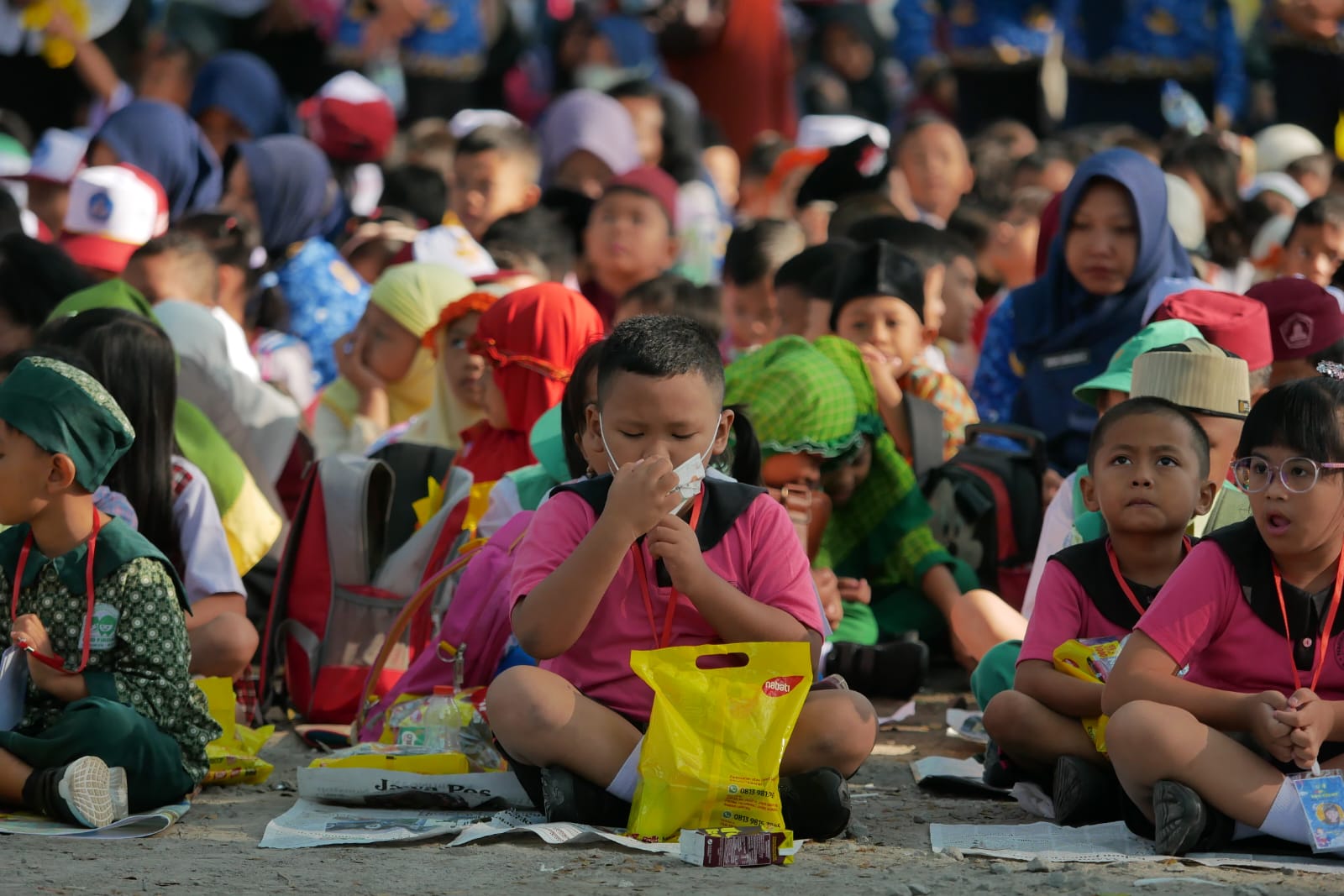 Foto 6 dari 9: Buka MPLS Tahun Ajaran 2023/2024, Wali Kota Maidi Tegaskan Tidak Ada Kekerasan Apapun Dalam MPLS