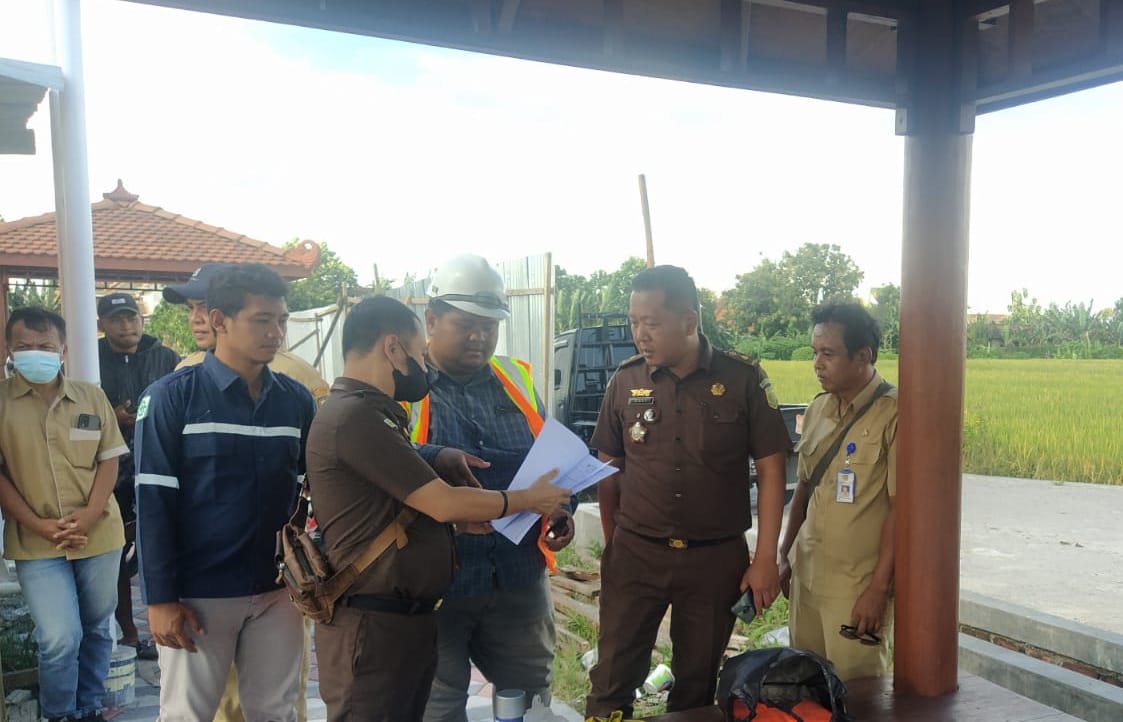 Foto 1 dari 2: Jalankan Fungsi Pengawasan, Kejari Cek Proyek Pembangunan Kota