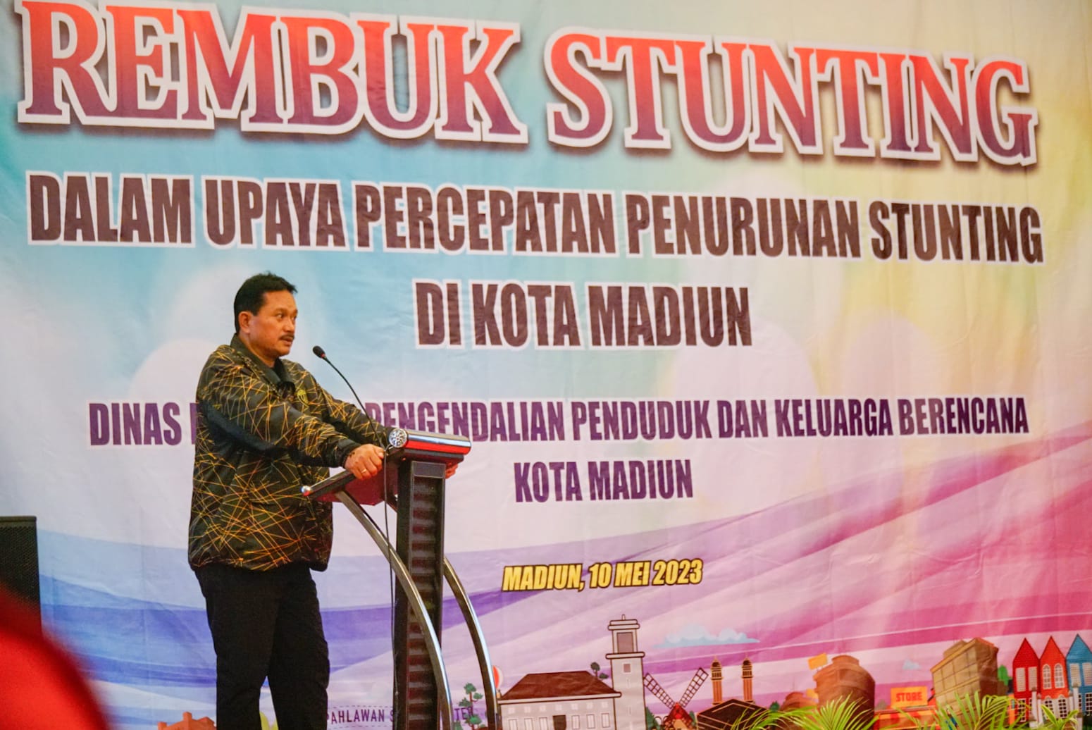 Foto 1 dari 10: Gelar Rembug Stunting, Wali Kota Targetkan Kota Madiun Nihil Stunting