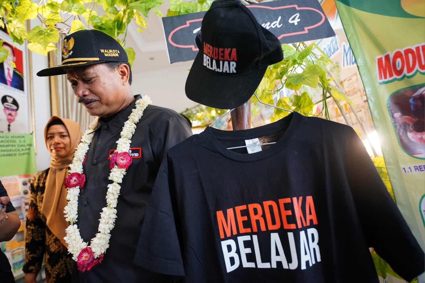 Foto 1 dari 10: Hadiri Pameran Hasil Belajar Calon Guru Penggerak, Wali Kota : Guru Agen Perubahan