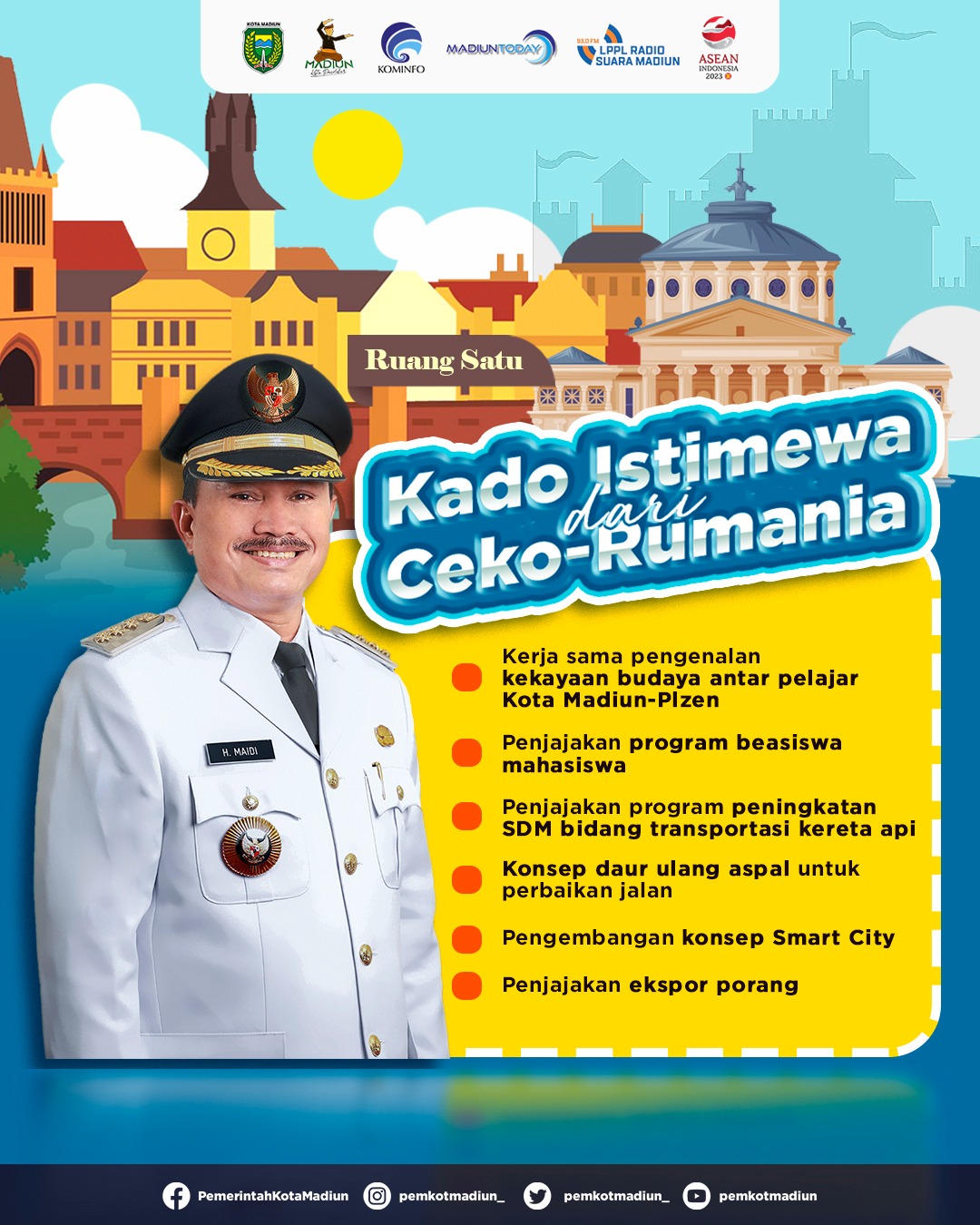 Kado Istimewa dari Ceko-Rumania