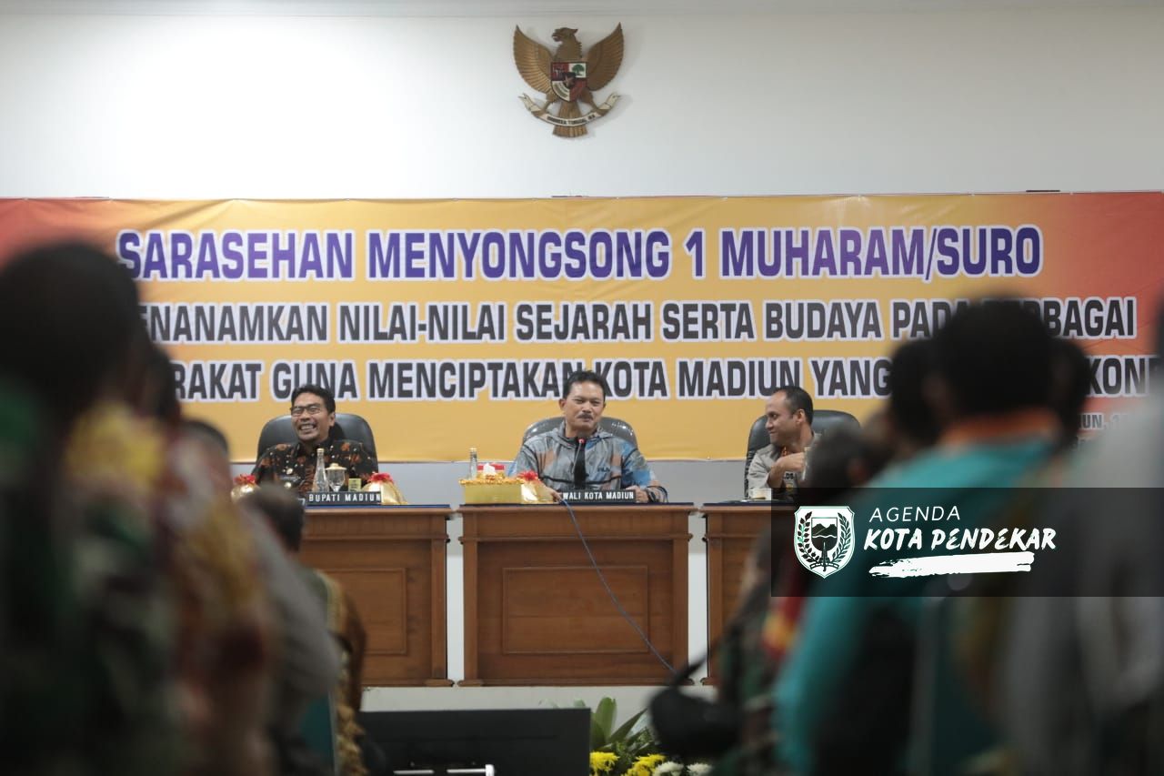 Foto 3 dari 10: Hadiri Sarasehan Persiapan Pengamanan Suro, Wali Kota : Aman Itu Mahal