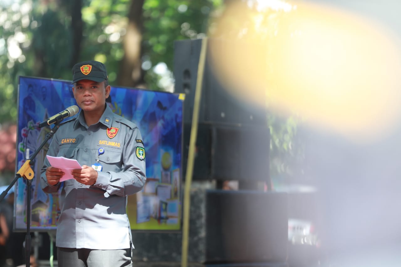 Foto 1 dari 15: Hadiri Bimtek Kesiapsiagaan Pemilu, Wali Kota : Satlinmas Ujung Paling Depan Masyarakat