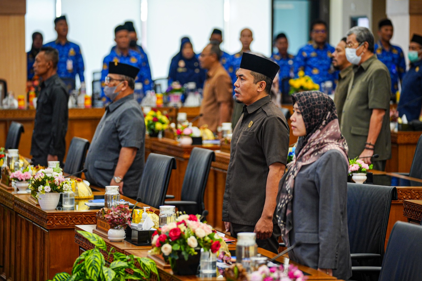 Foto 10 dari 10: Hadiri Rapat Paripurna, Wali Kota Sampaikan Jawaban Atas Pertanyaan Fraksi DPRD