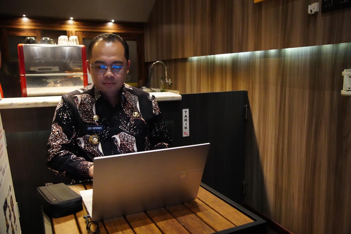 Foto utama berita: Pj. Wali Kota Pimpin Monev Implementasi Smart City Kota Madiun Sekaligus Luncurkan Proper Pelatihan Kepemimpinan