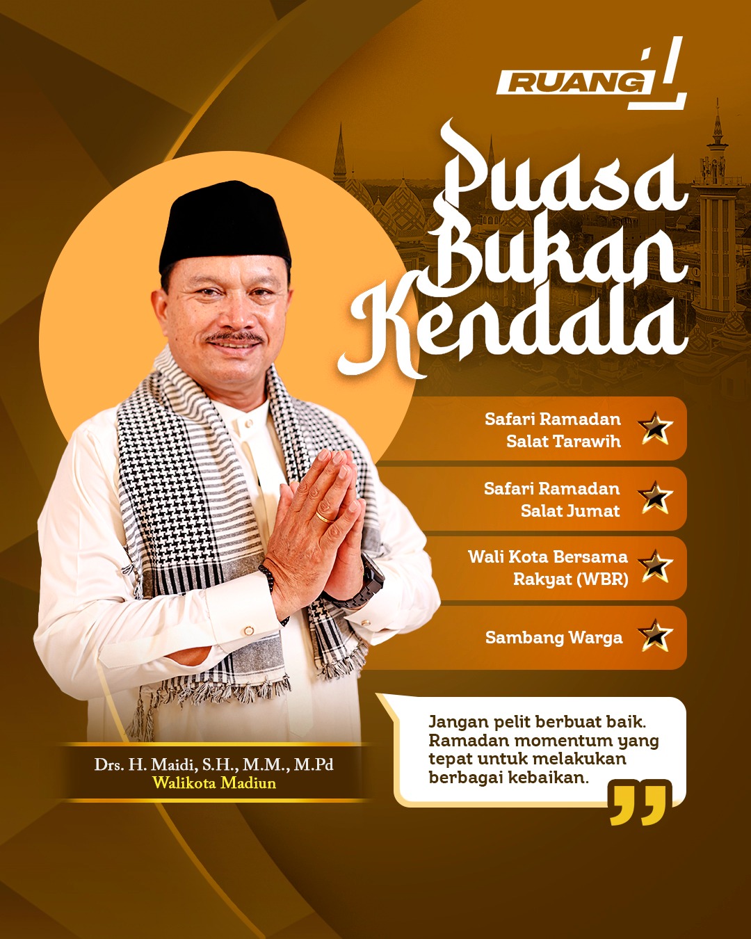 Foto utama berita: Puasa Bukan Kendala