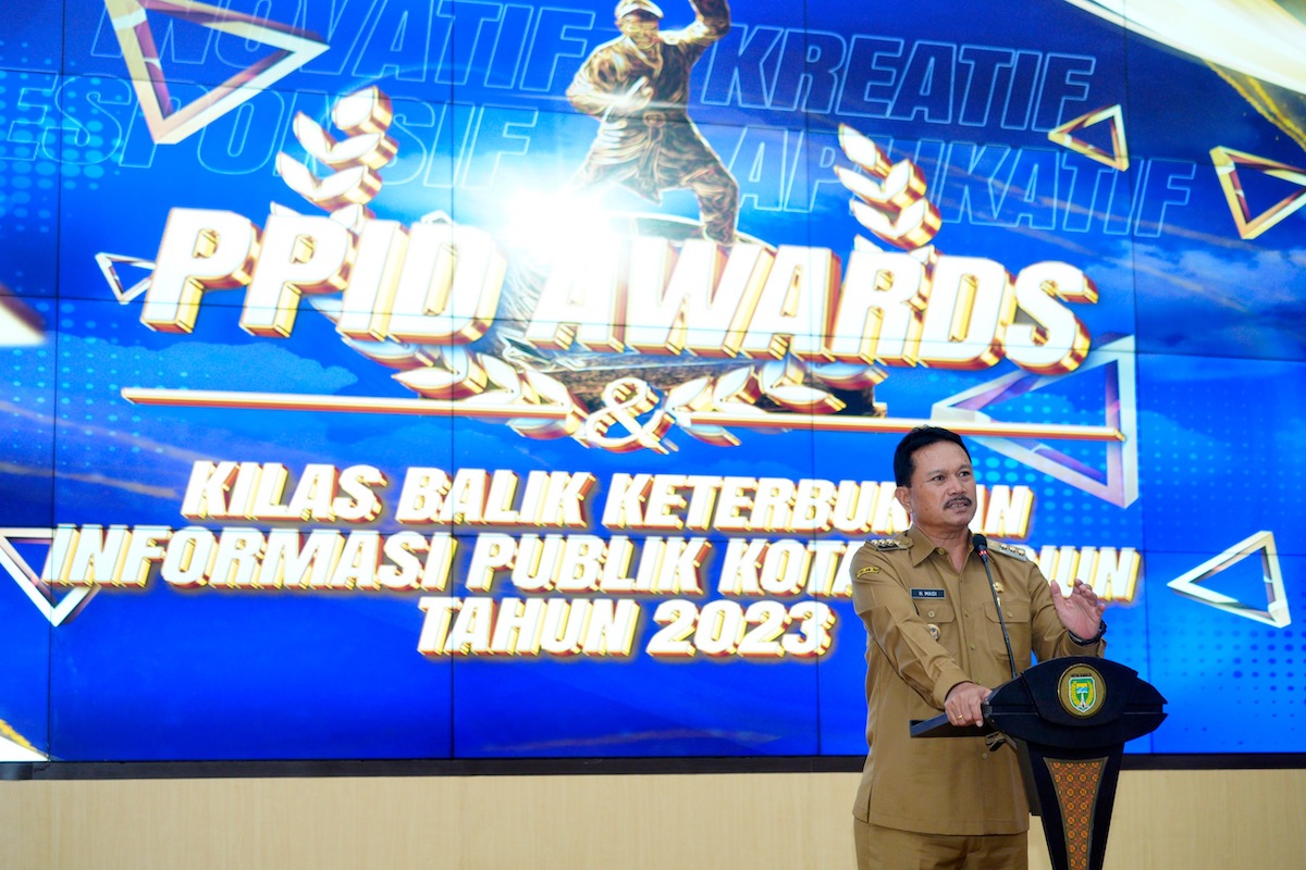 Hadiri PPID Award, Wali Kota : Informasi Terbuka Itu Penting