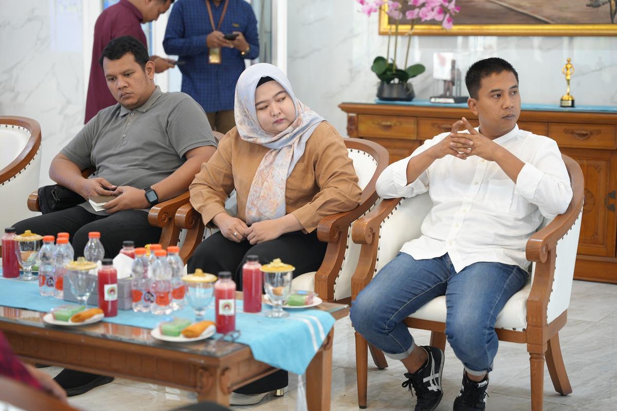 Foto 4 dari 8: Gelar Audiensi Bersama HIPMI, Pj Wali Kota Harap Event Akhir Tahun Bawa Kemeriahan untuk Kota Pendekar