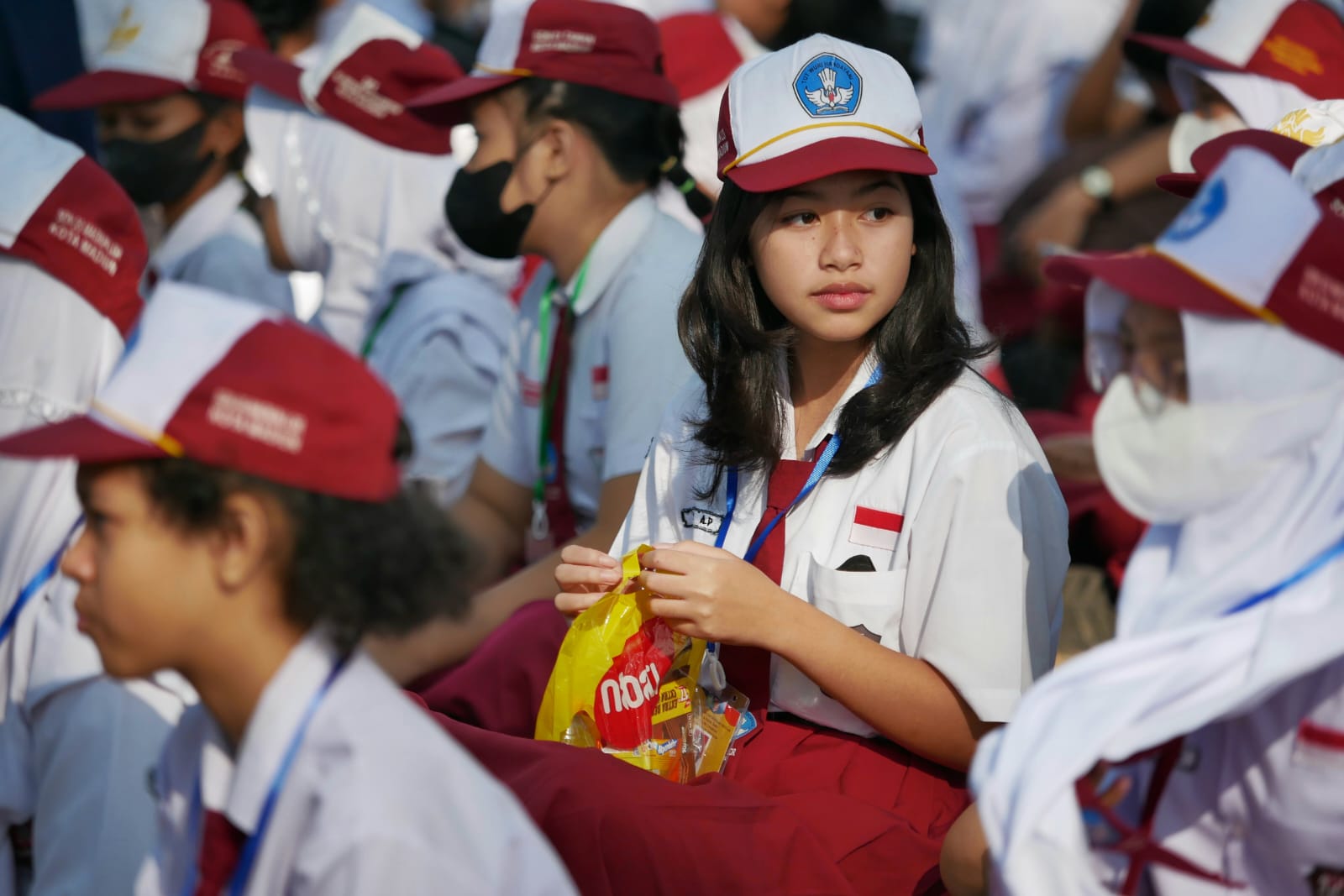 Foto 5 dari 9: Buka MPLS Tahun Ajaran 2023/2024, Wali Kota Maidi Tegaskan Tidak Ada Kekerasan Apapun Dalam MPLS