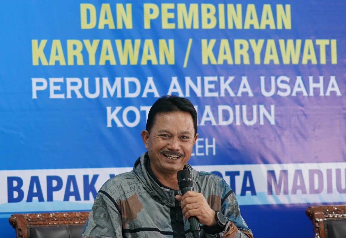 Foto 1 dari 9: Gelar FGD dan Pembinaan Karyawan/Karyawati Perumda Aneka Usaha, Wali Kota Pesan Optimal dalam Bekerja