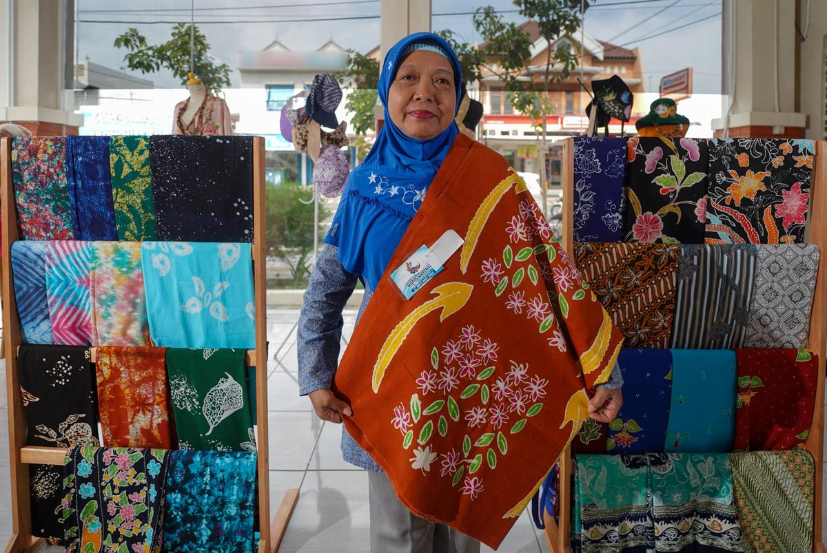 Foto 4 dari 5: Mengenal Keris Asoka, Batik Khas dari Madiun Lor