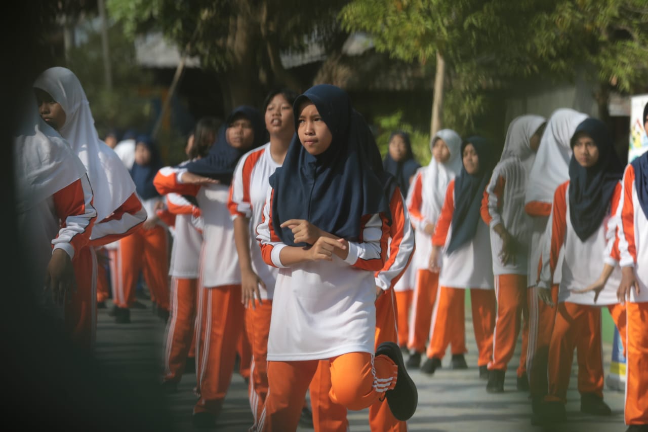 Foto 11 dari 12: Gerakan Aksi Bergizi di Sekolah Jadi Upaya Tekan Stunting dan Sosialisasi Kesehatan Pada Remaja